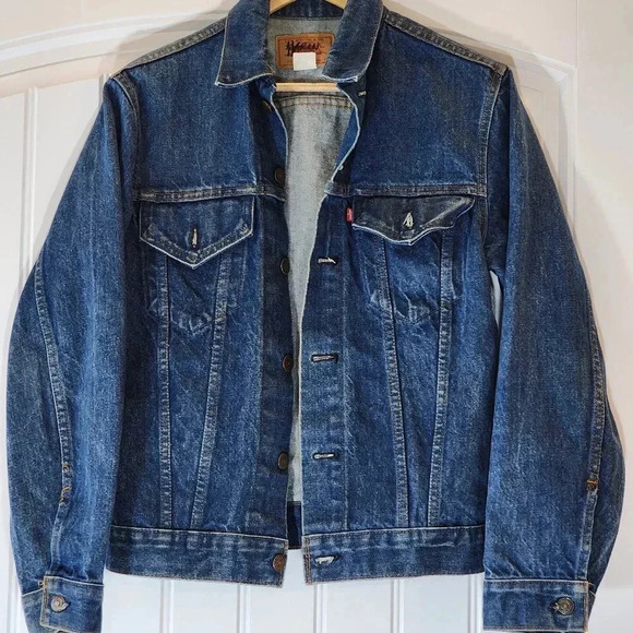 FIRM PRICE Vintage Levis Denim Jacket "Lowercase e" 70505-0217 Size 36